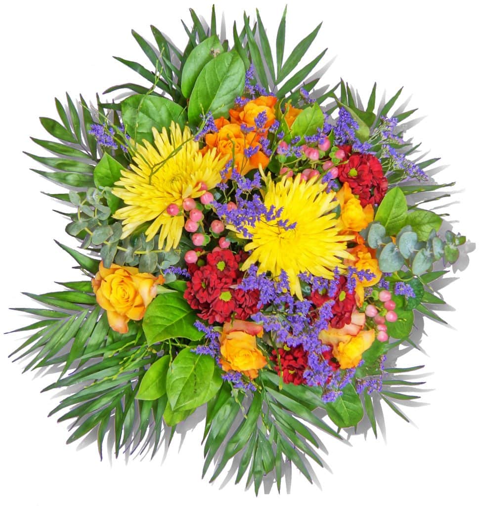 Blumenstrauß Lana – Sonnenblumenstrauß – frisch vom Münchner Floristen