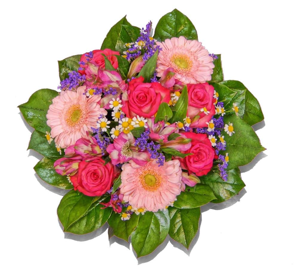 Blumenstrauß Lena – Geburtstagsstrauß in Rosa & Lila – frisch vom Münchner Floristen